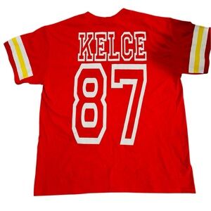 Kansas City Chiefs oversized t shirt women’s size L Swiftie Travis Kelce NFL